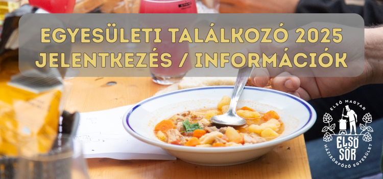 Egyesületi találkozó 2025 – jelentkezés, információk