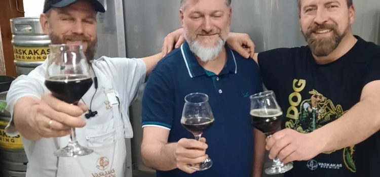 Jurassic Coast – IV. Győri Házisörfőző verseny Best Of Show sör főzése