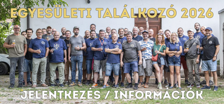 Egyesületi találkozó 2026 – jelentkezés, információk
