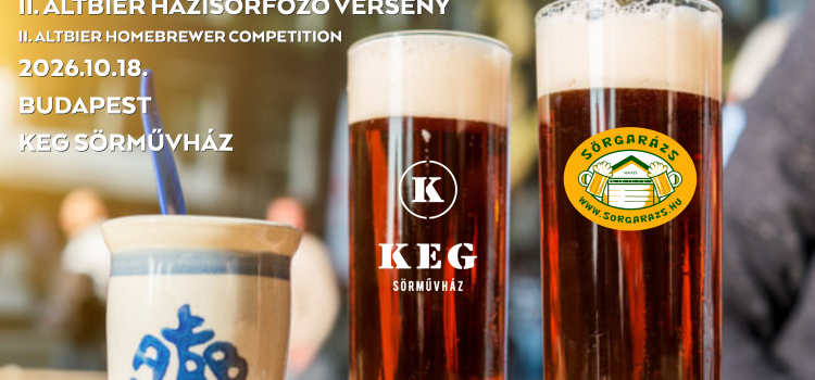 II. Altbier Házisörfőző Verseny 2026. – egyesületi eredmények II. Altbier Házisörfőző Verseny 2026. – egyesületi eredmények